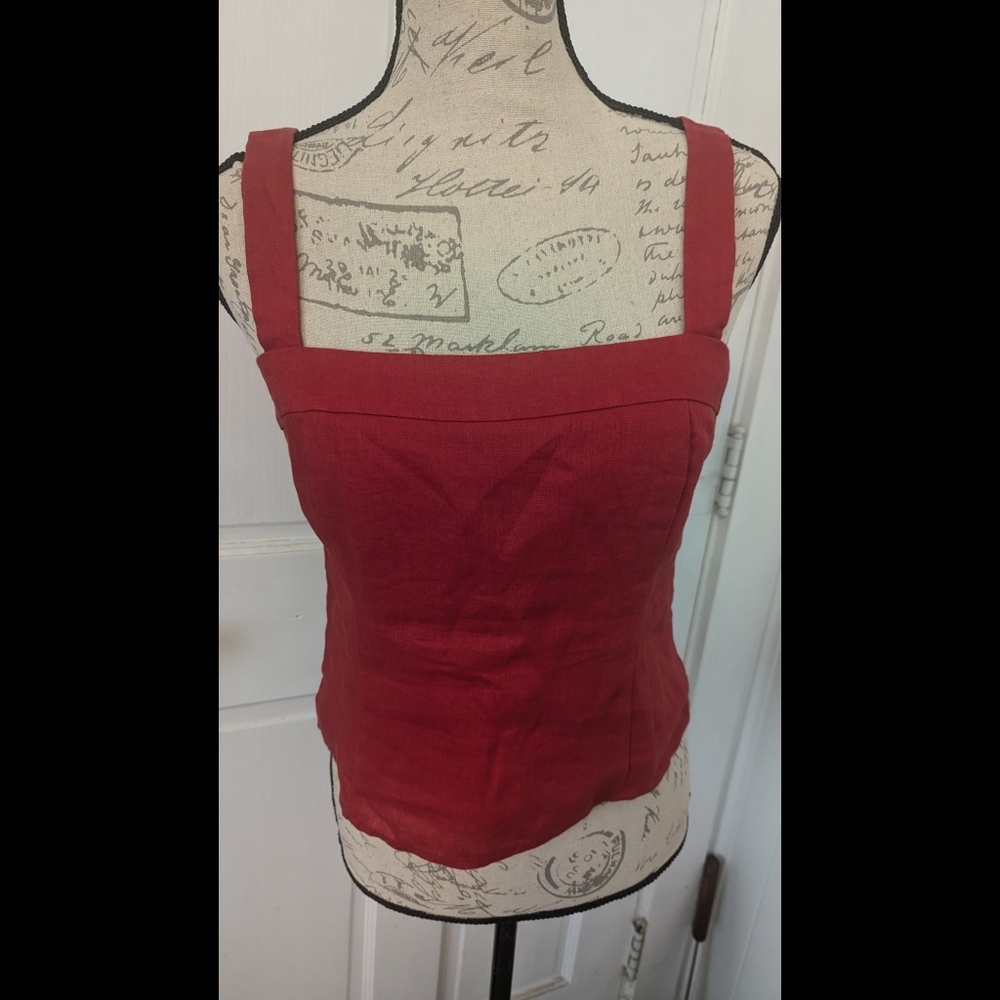 Quince Red Tank Top